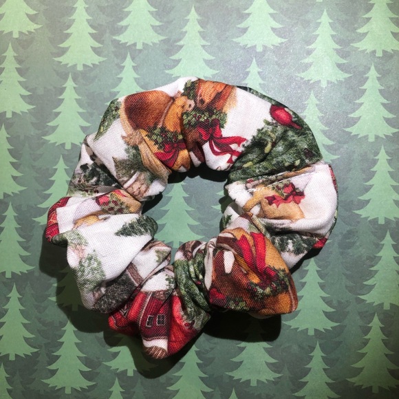 6 piece Christmas Scrungie set - Picture 7 of 10